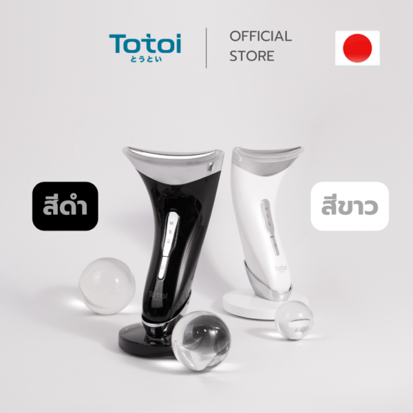TOTOI Face & Neck Lifter - เครื่องยกกระชับหน้าและคอ - 3 Mode Light Therapy ลดการบวม ซ่าเชื้อเกิดสิว ยกกระชับผิว - 4